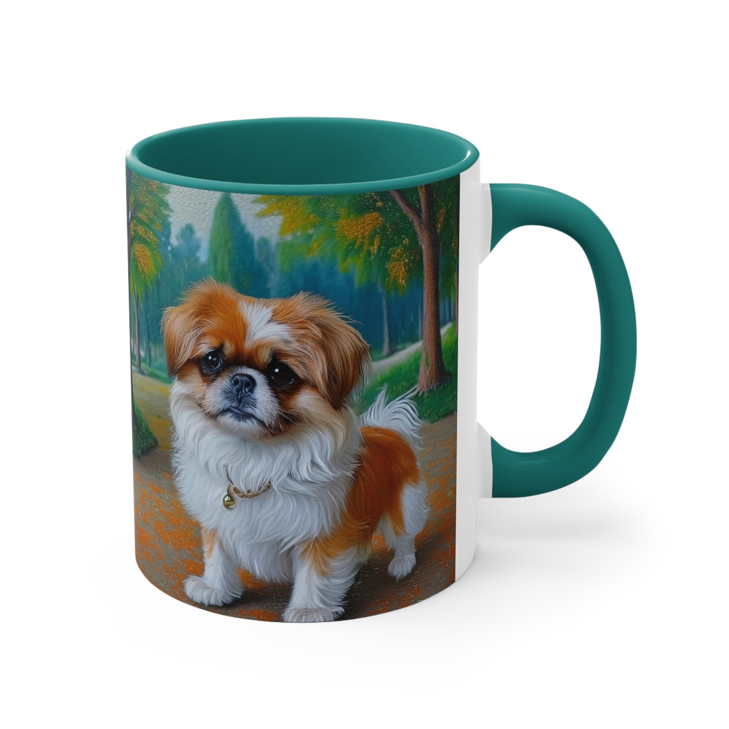 Pekingese Puppy 11oz Ceramic Accent Mug