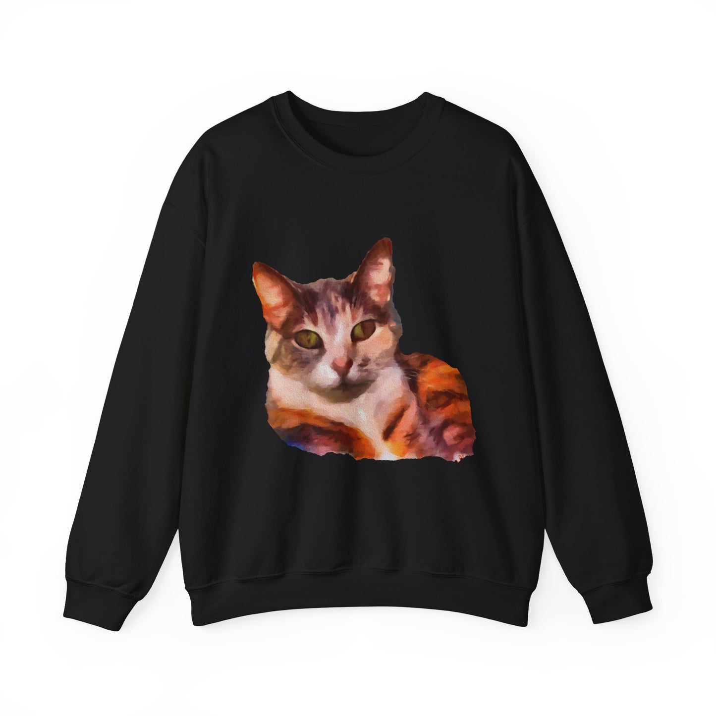 Smidget the Cat - Unisex 50/50 Crewneck Sweatshirt