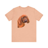 Redbone Coonhound Unisex Jersey Short Sleeve Tee
