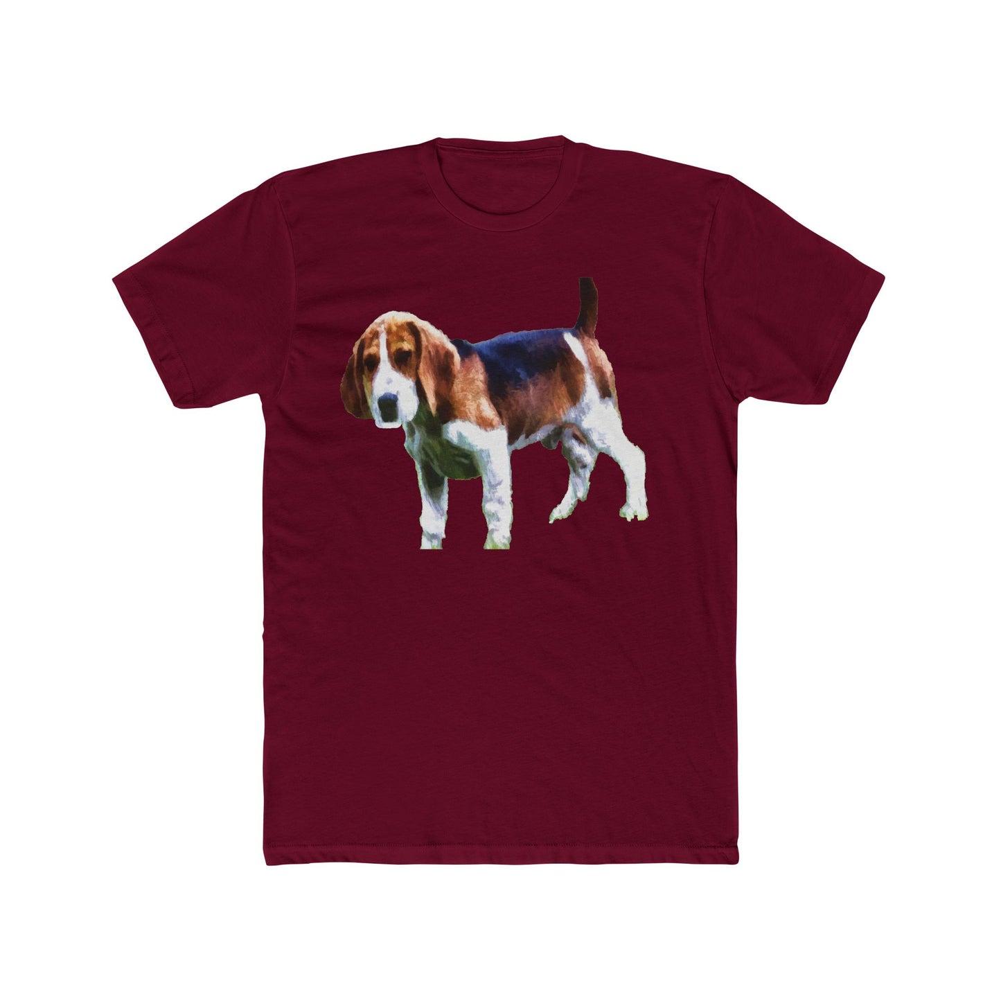 American Foxhound Men's Fitted Cotton Crew Tee
