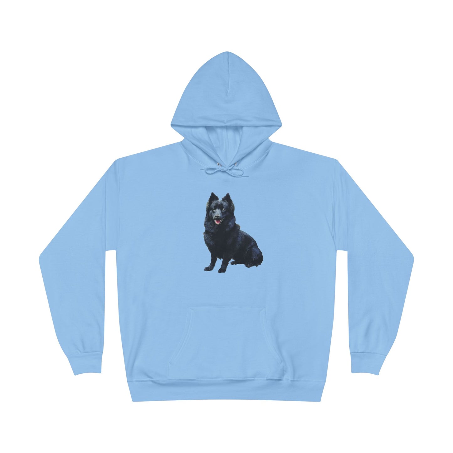 Schipperke Unisex Dog Lover Fleece Lined Hoodie