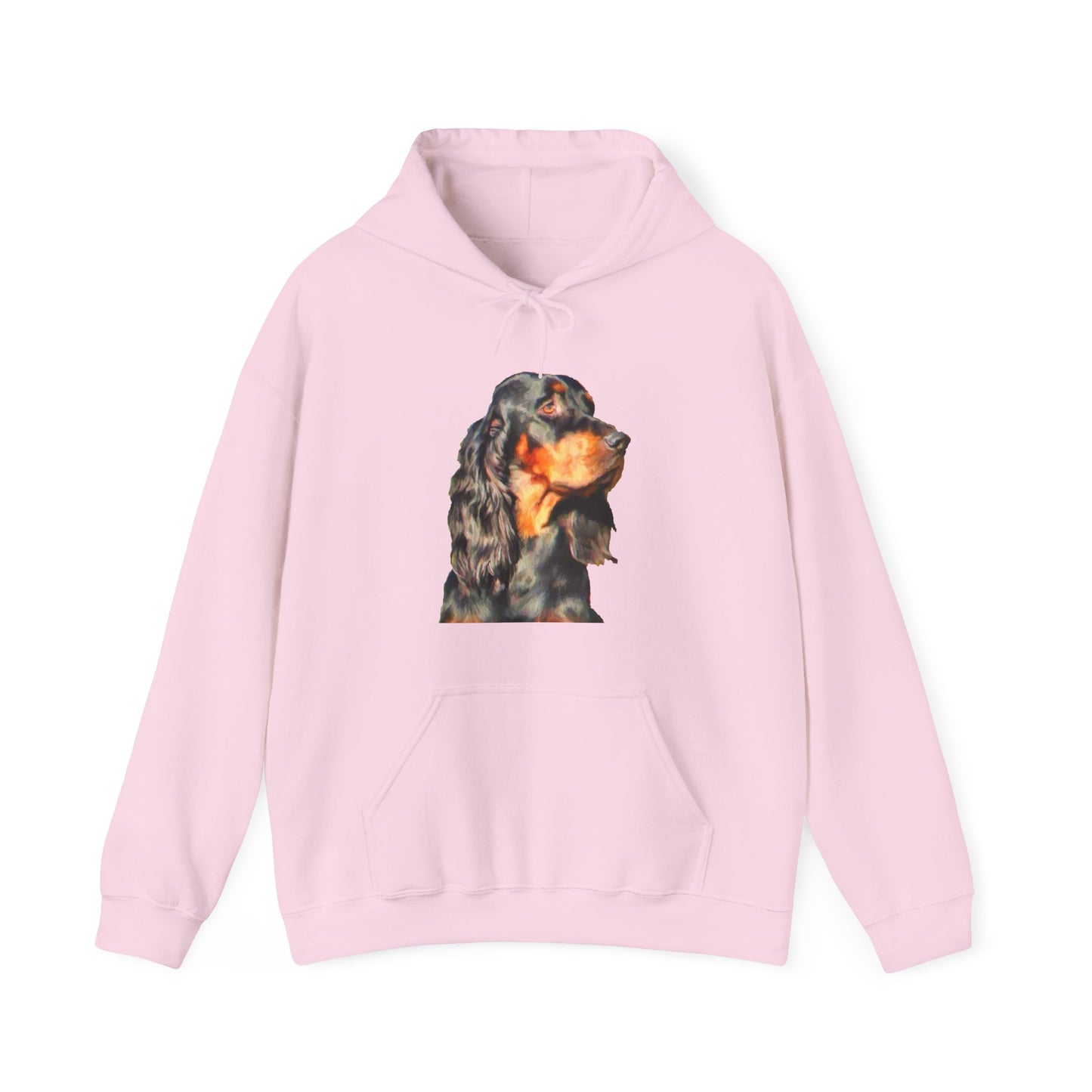 Gordon Setter 'Angus' Unisex 50/50 Hoodie