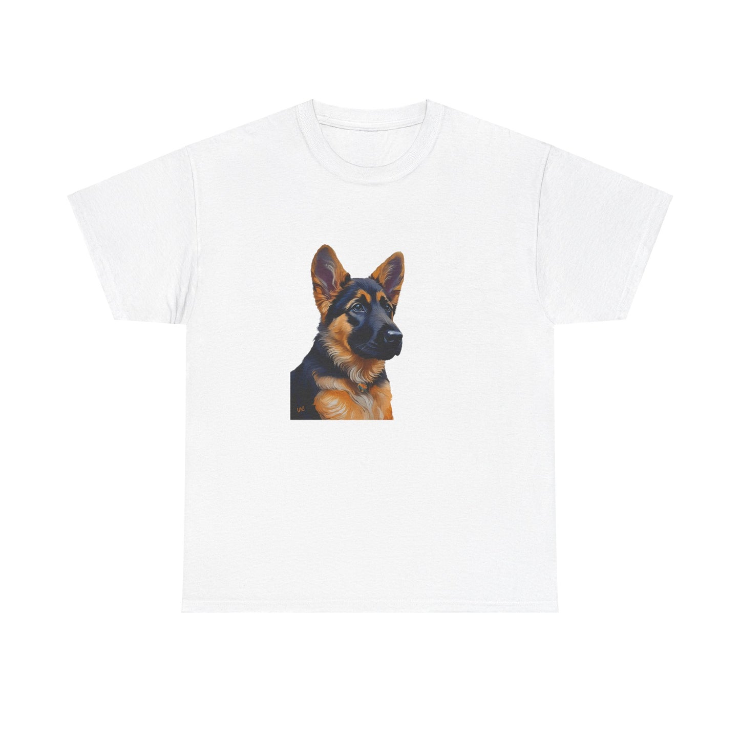 German Shepherd Puppy Classic Heavy Cotton Tee
