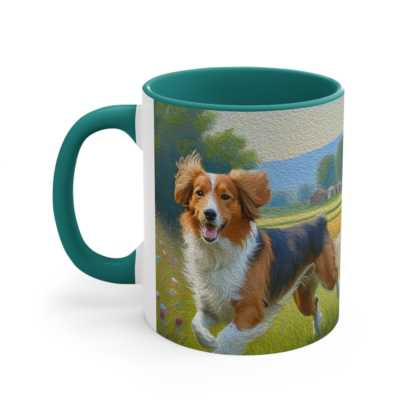 Nederlandse Kooikerhondje 11oz Ceramic Accent Mug