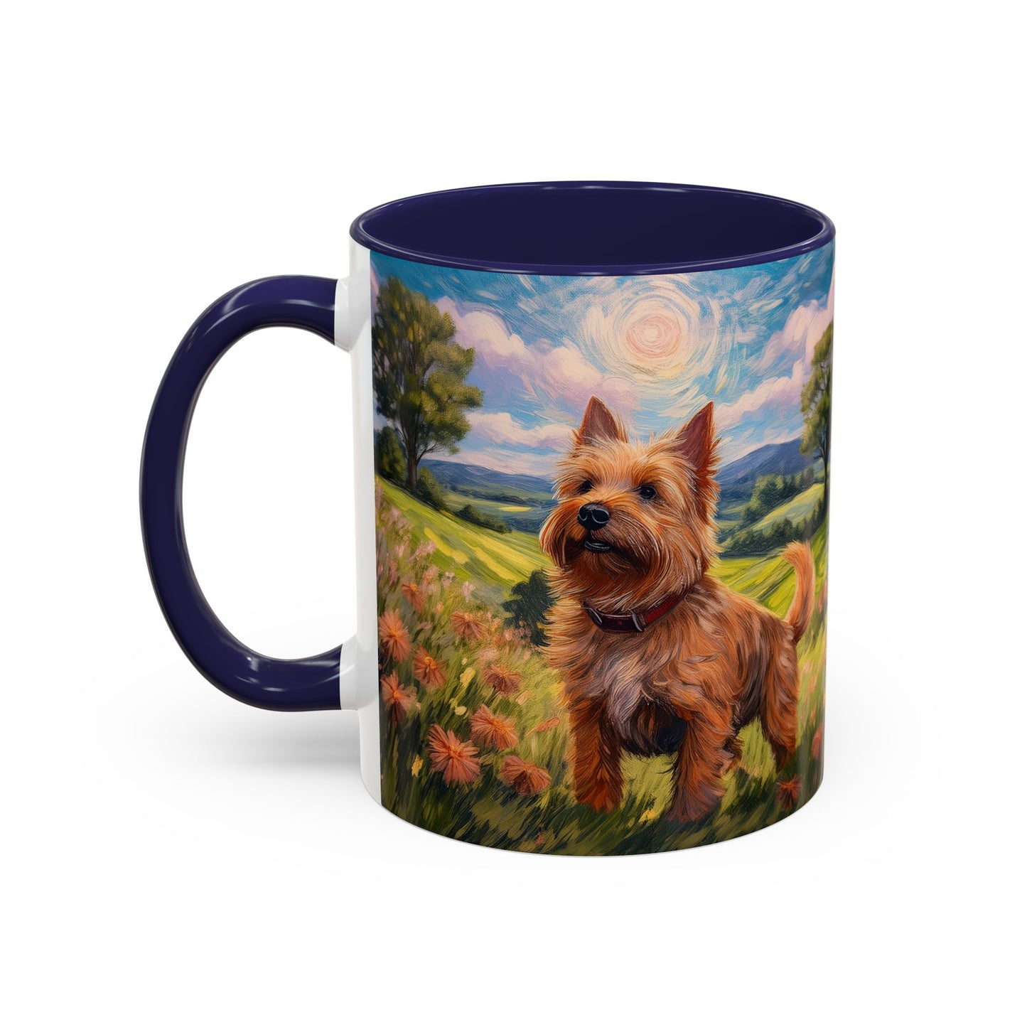 Norwich Terrier Accent Coffee Mug