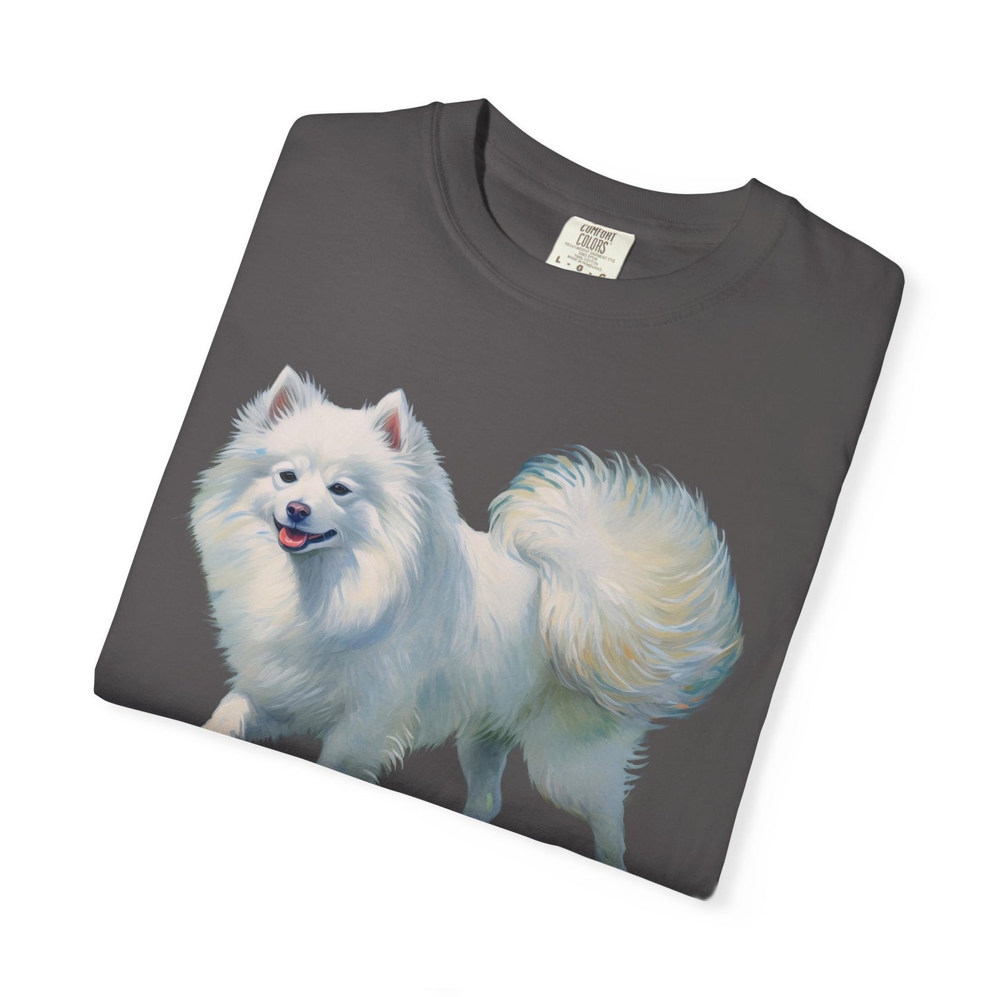 Japanese Spitz - Unisex Relaxed Garment-Dyed T-shirt
