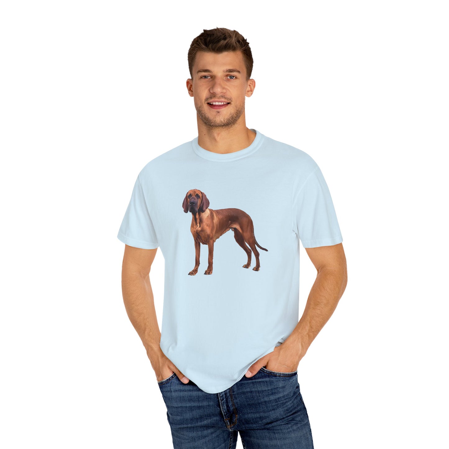 Bloodhound Unisex Relaxed Fit Garment-Dyed T-shirt