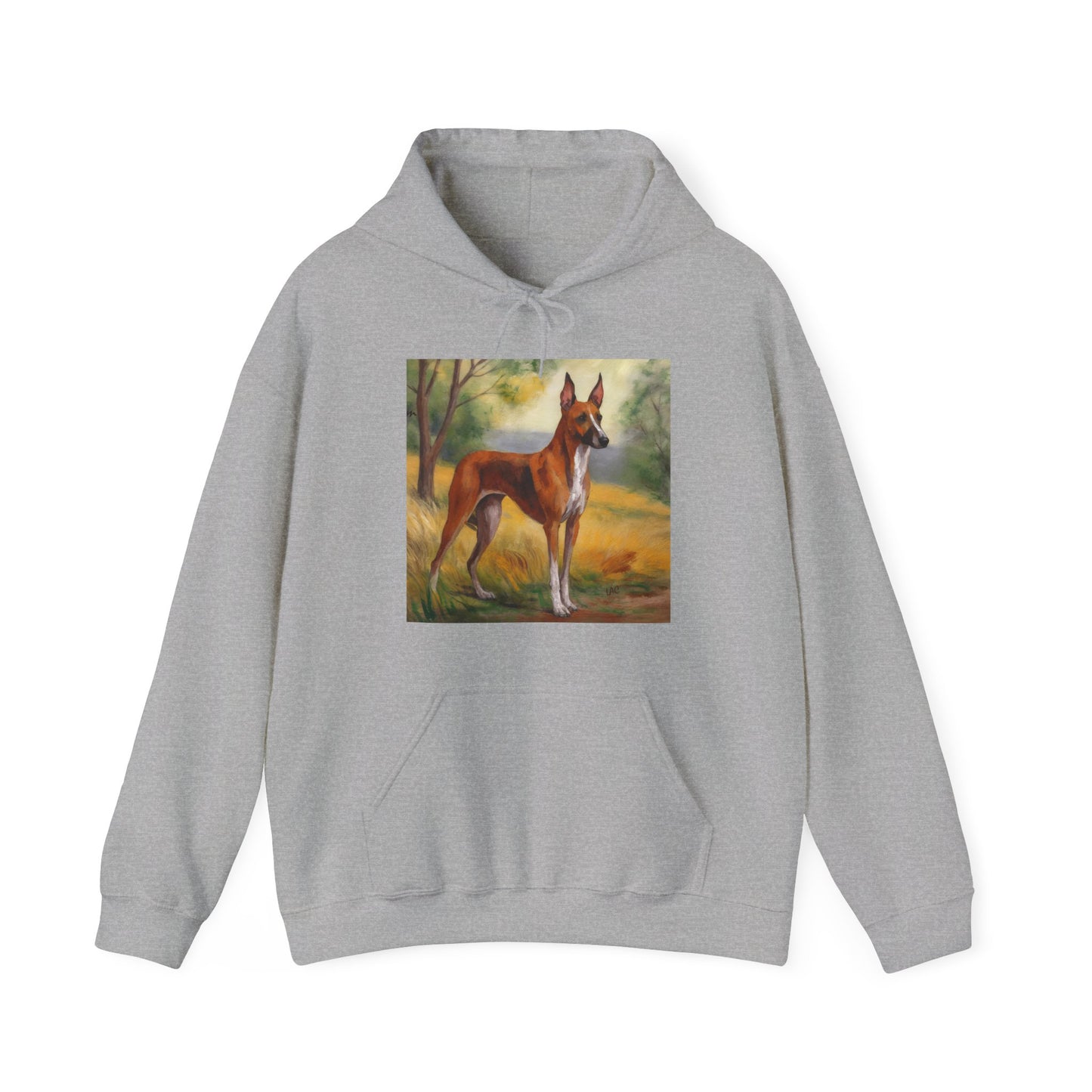 Azawakh 'Tuareg Sloughi' Unisex 50/50 Hooded Sweatshirt