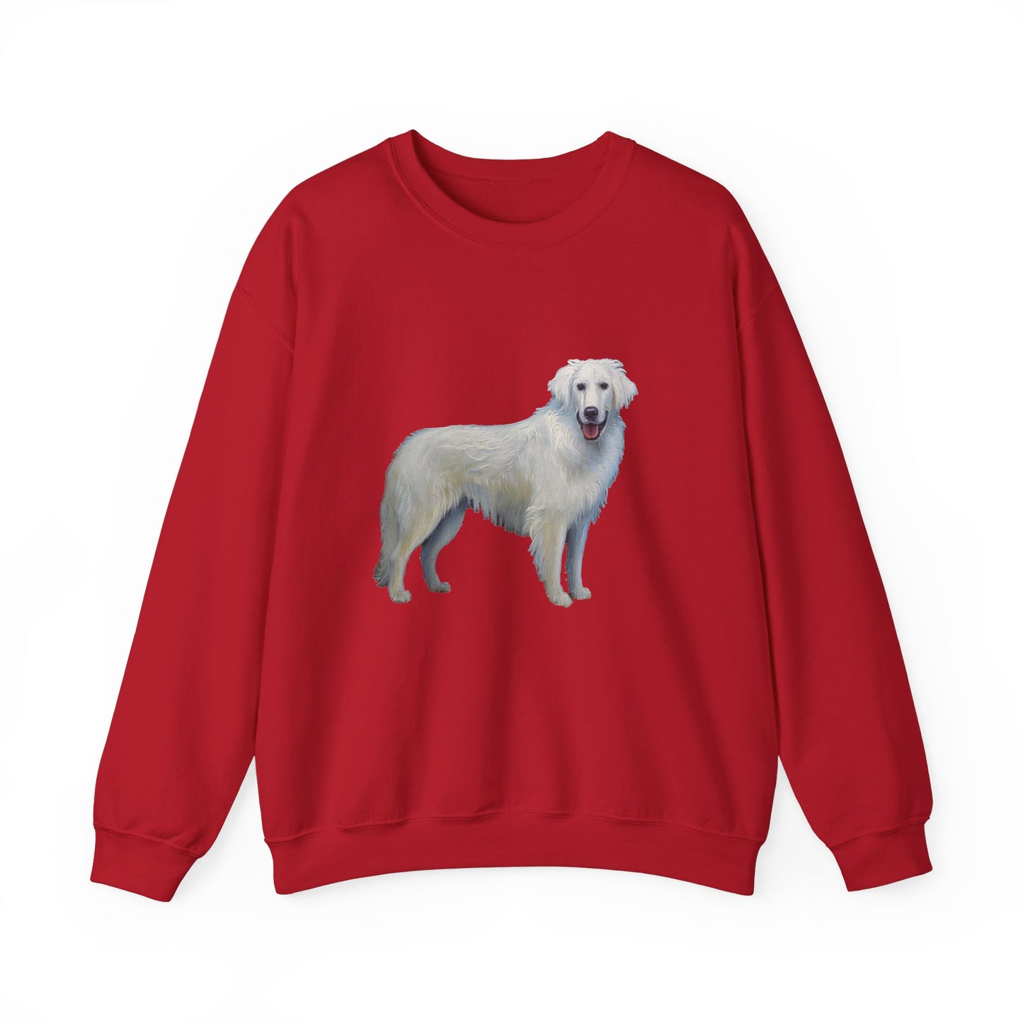 Slovensky Cuvac Unisex 50/50 Crewneck Sweatshirt