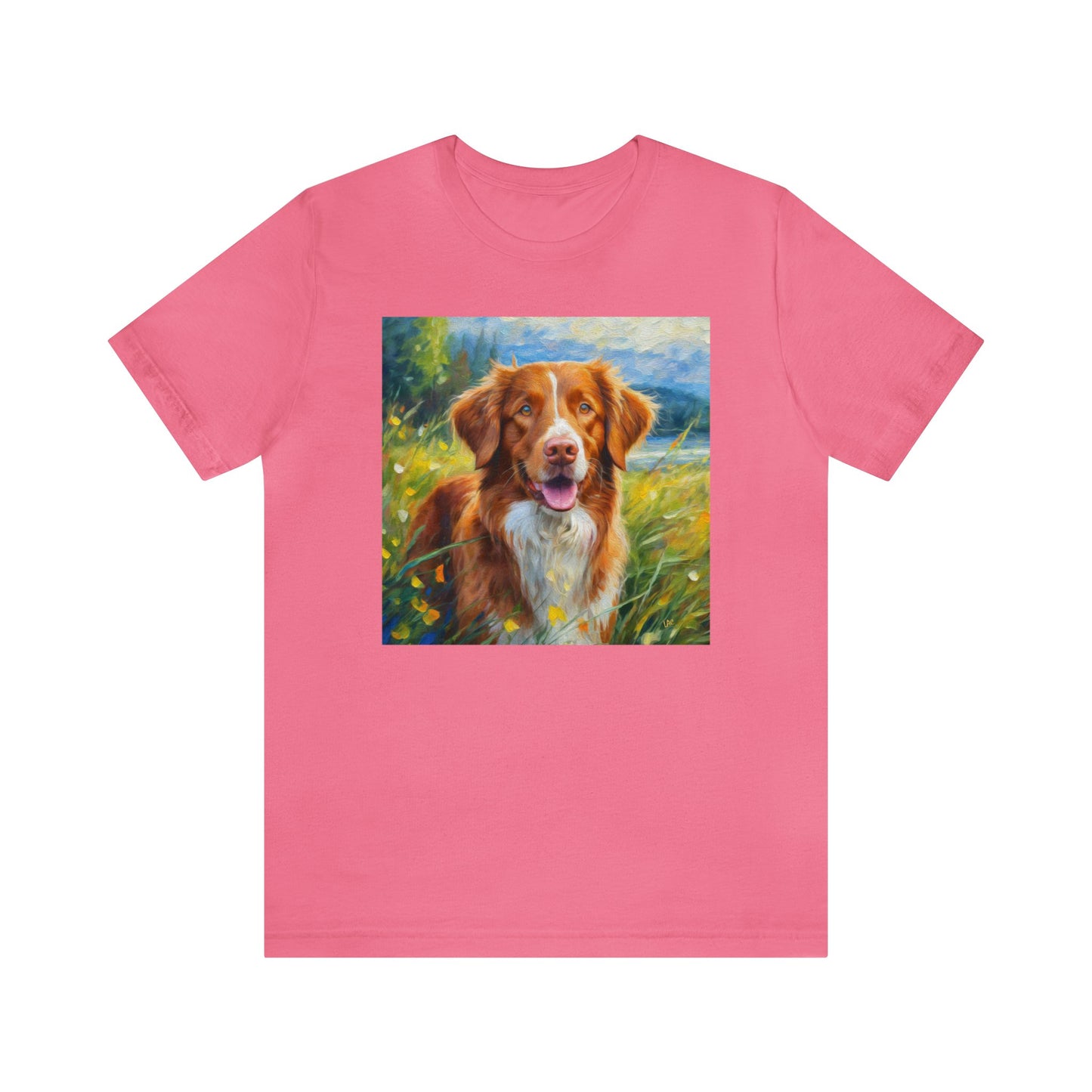 Nova Scotia Duck Tolling Retriever 'Dixie' - Classic Jersey Short Sleeve Tee