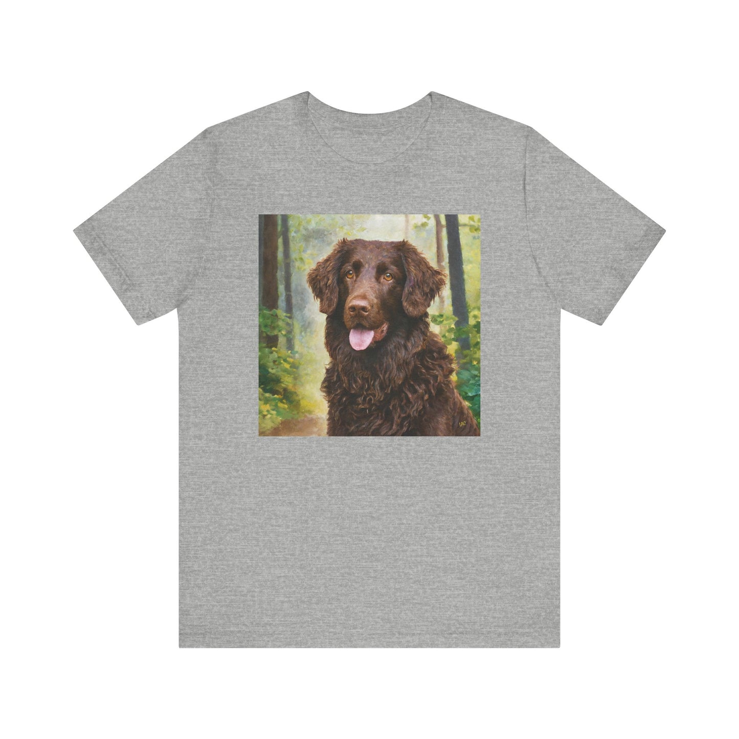 Curly Coated Retriever Jersey Short Sleeve Tee