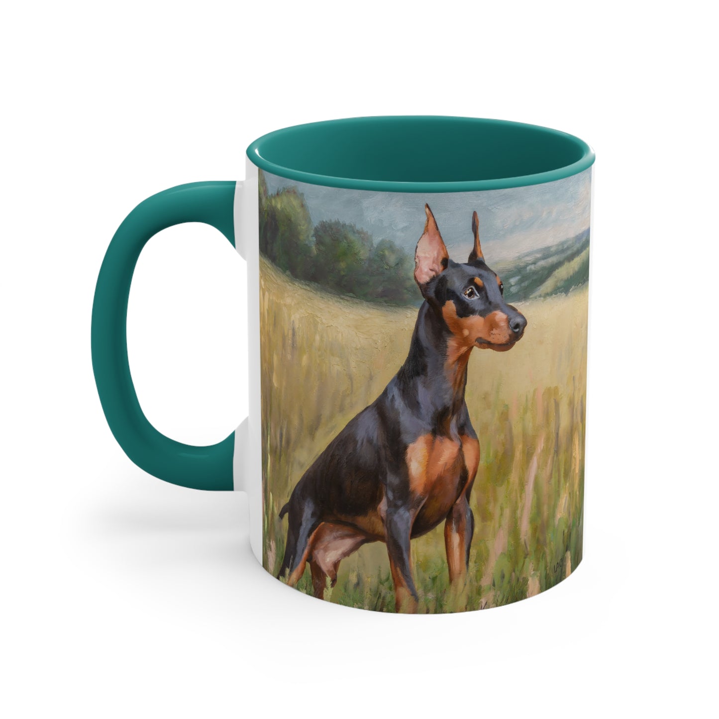 German Pinscher 11oz Ceramic Accent Mug