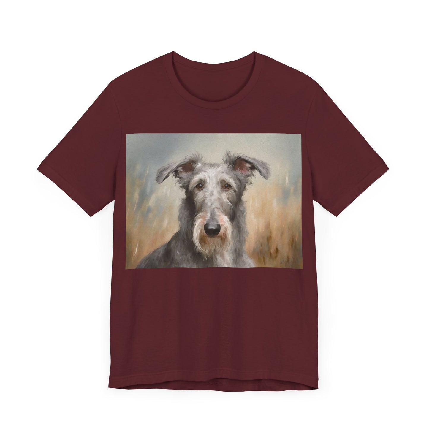 Scottish Deerhound Unisex Jersey Short Sleeve Tee