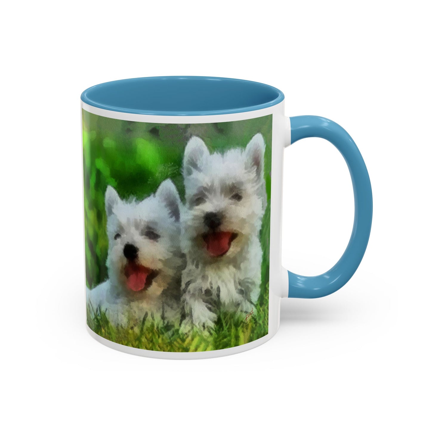 West Highland Terrier 'Westie' - Ceramic Accent Coffee Mug (11, 15oz)