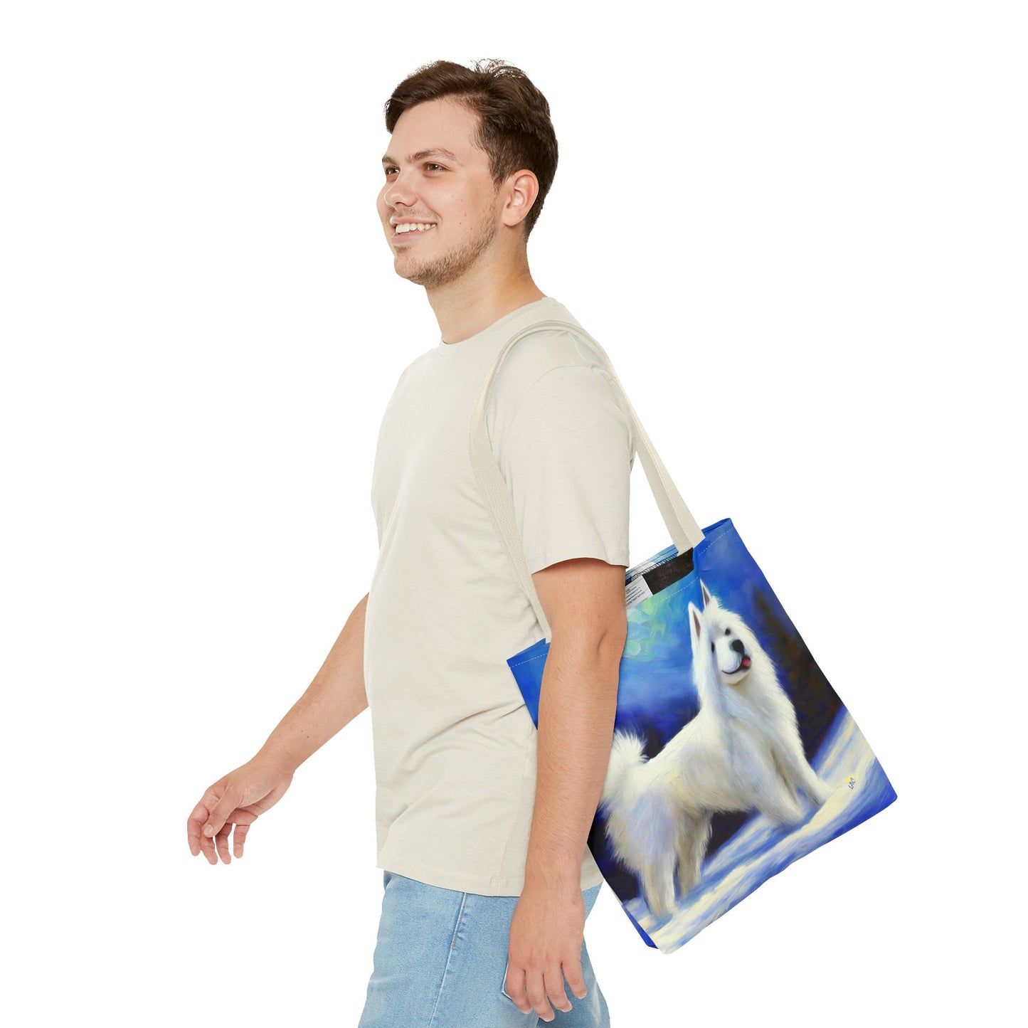 American Eskimo Dog Tote Bag - The Elegant Canine Companion