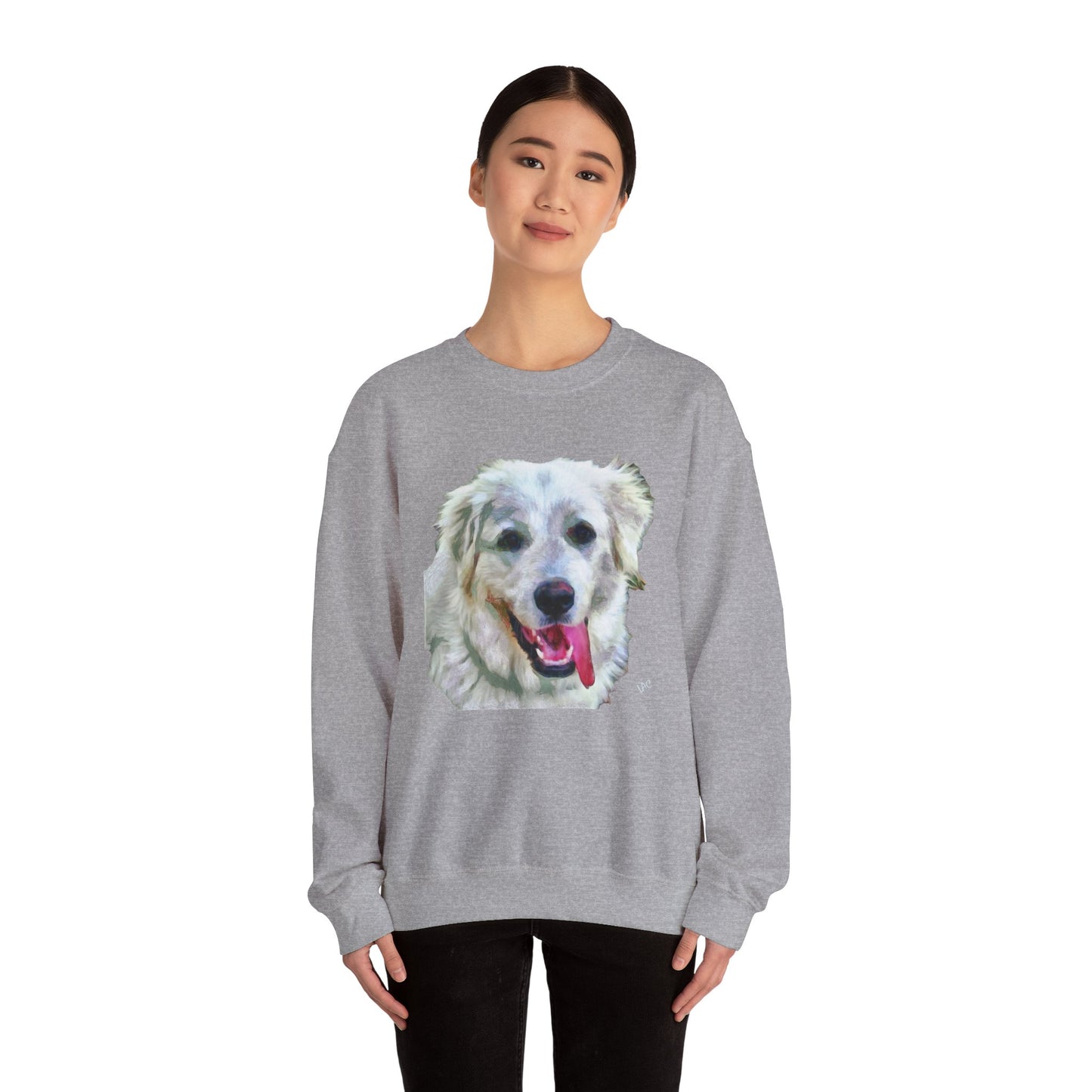 Great Pyrenees Unisex 50/50 Crewneck Sweatshirt