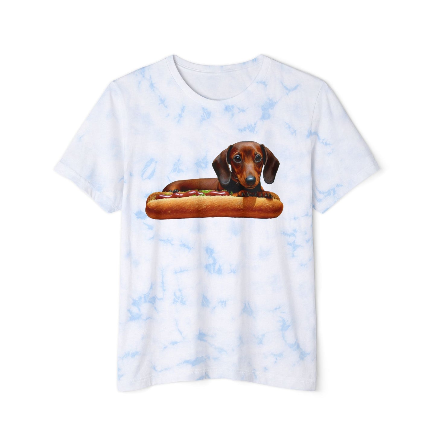 Dachshund Delight Tie-Dyed T-Shirt