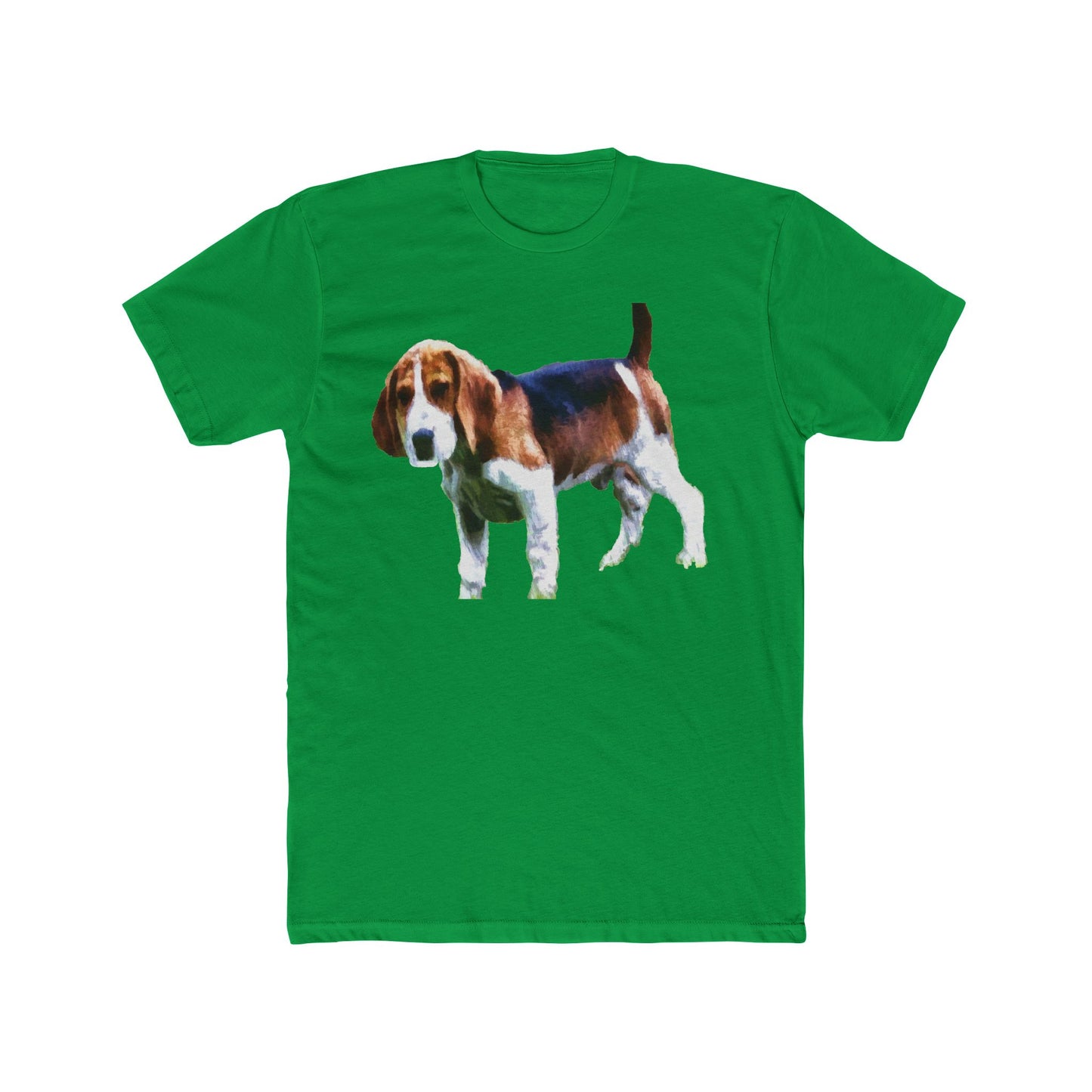 American Foxhound Men's Fitted Cotton Crew Tee