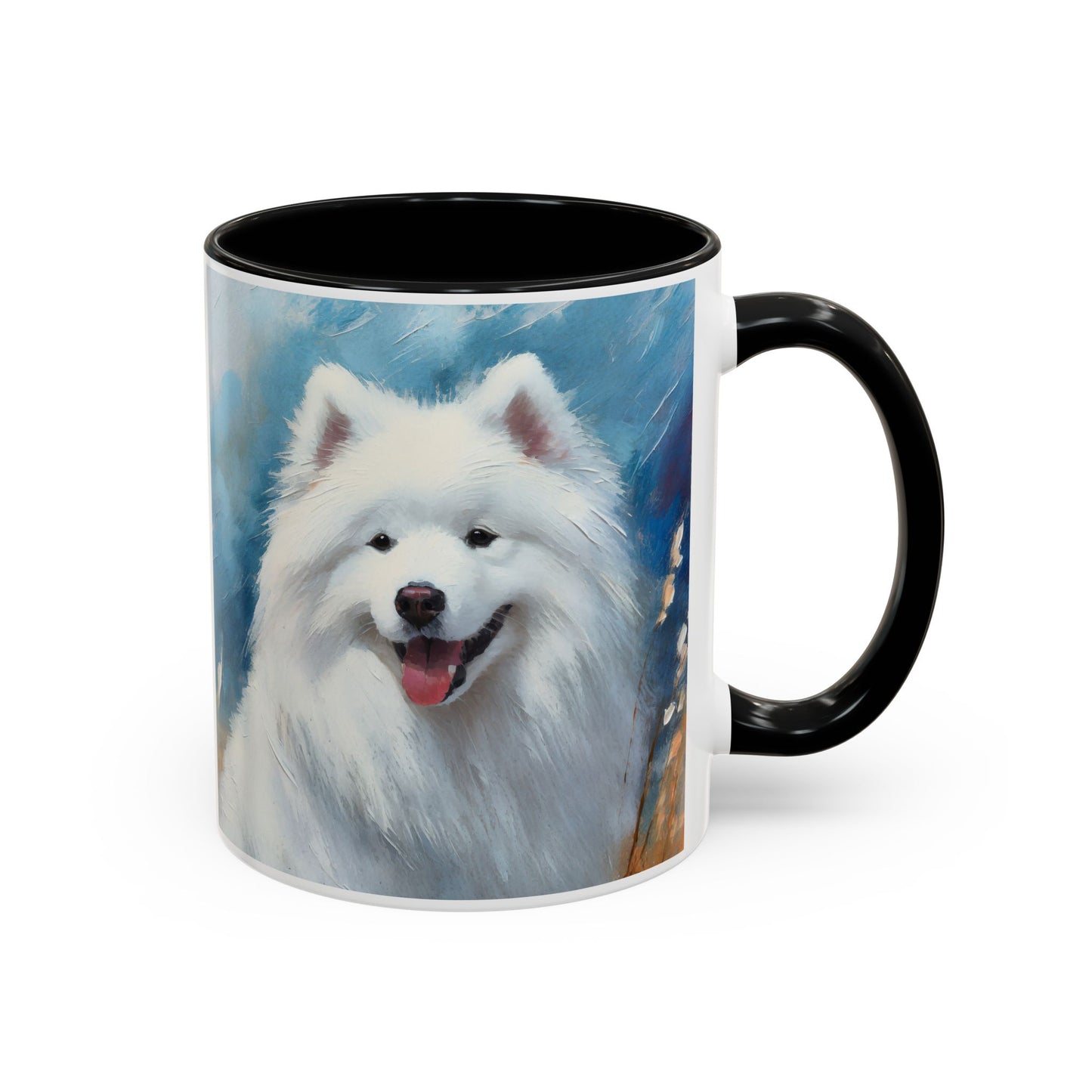 Samoyed Ceramic Accent Mug - 2 Sizes