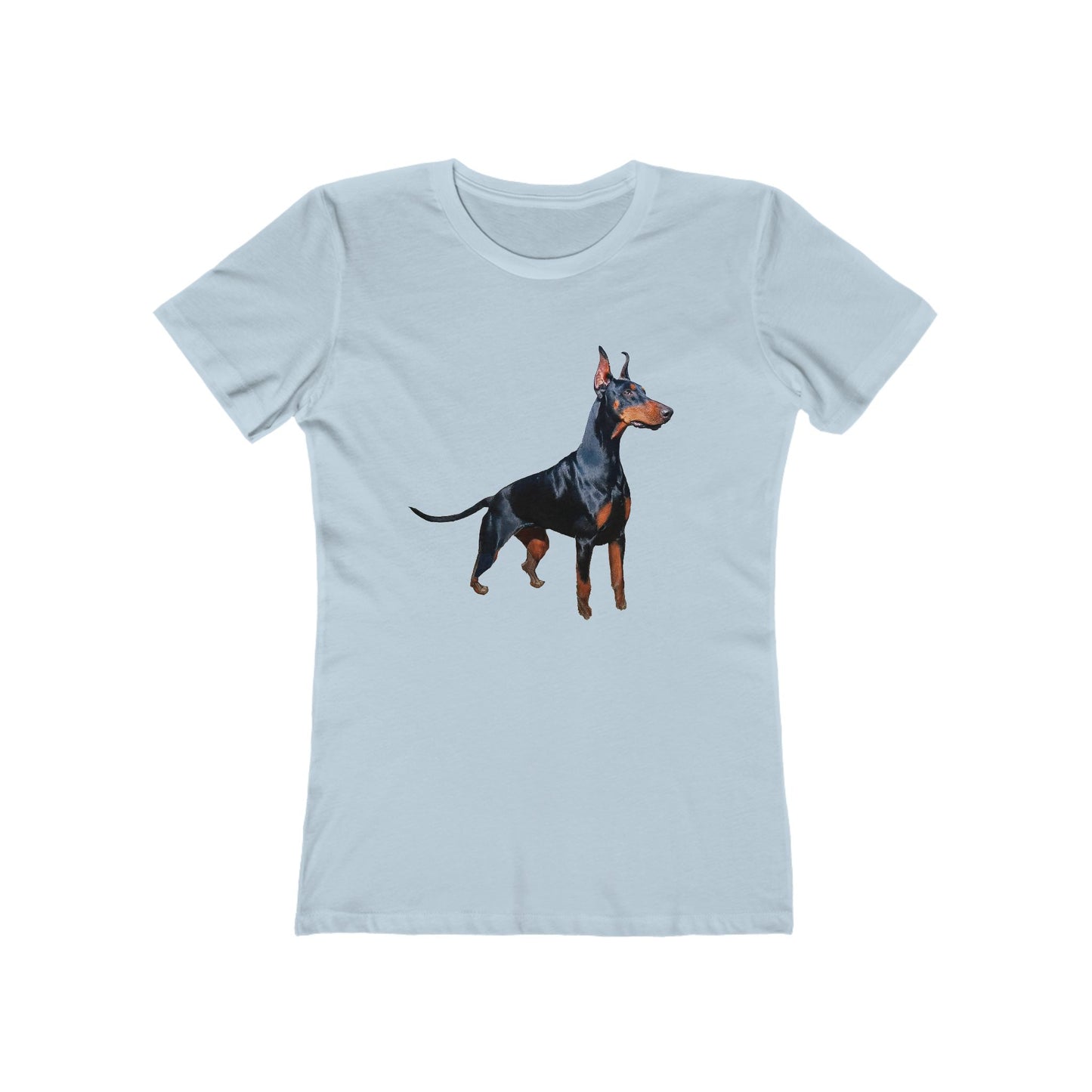 Doberman Pinscher Women's Slim Fit Ringspun Cotton Tee