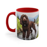 Irish Water Spaniel 11oz Ceramic Accent Mug