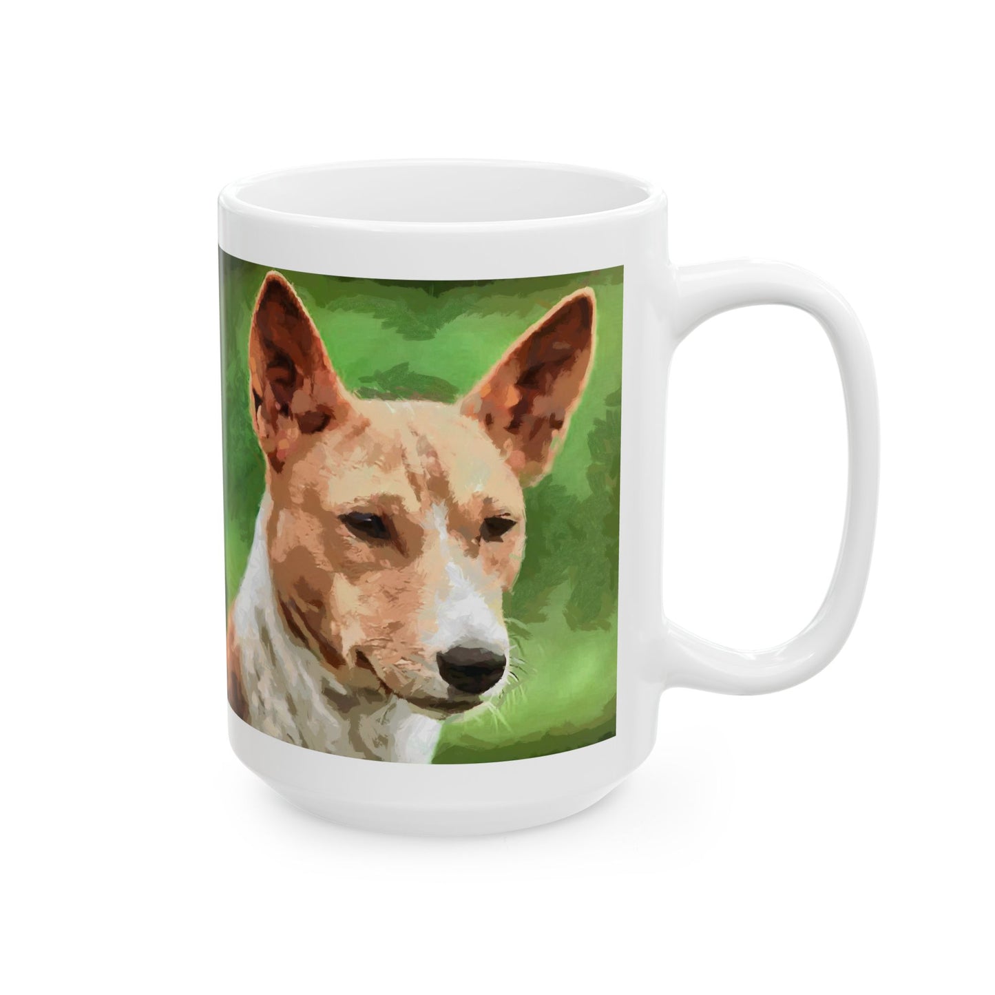 Basenji Bliss Ceramic Mug
