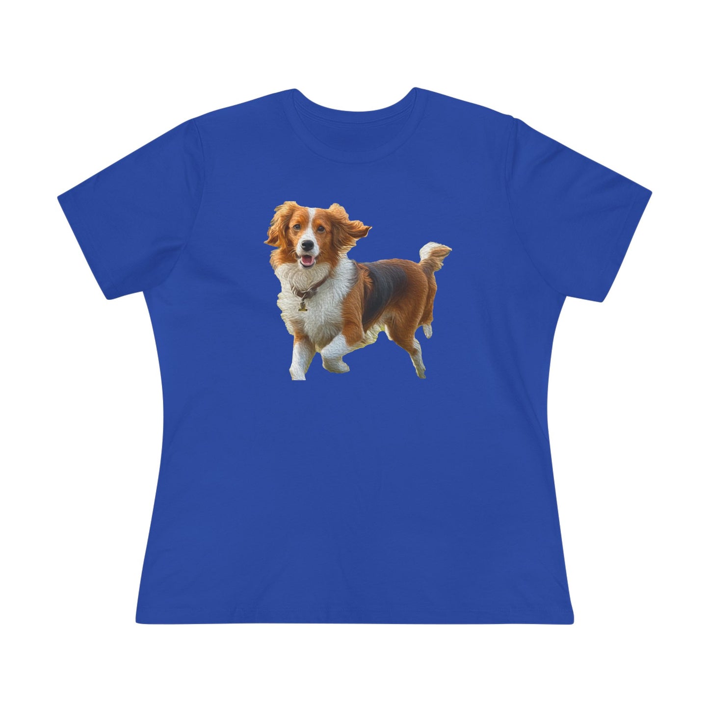 Nederlandse Kooikerhondje - Women's Relaxed Fit Cotton Tee