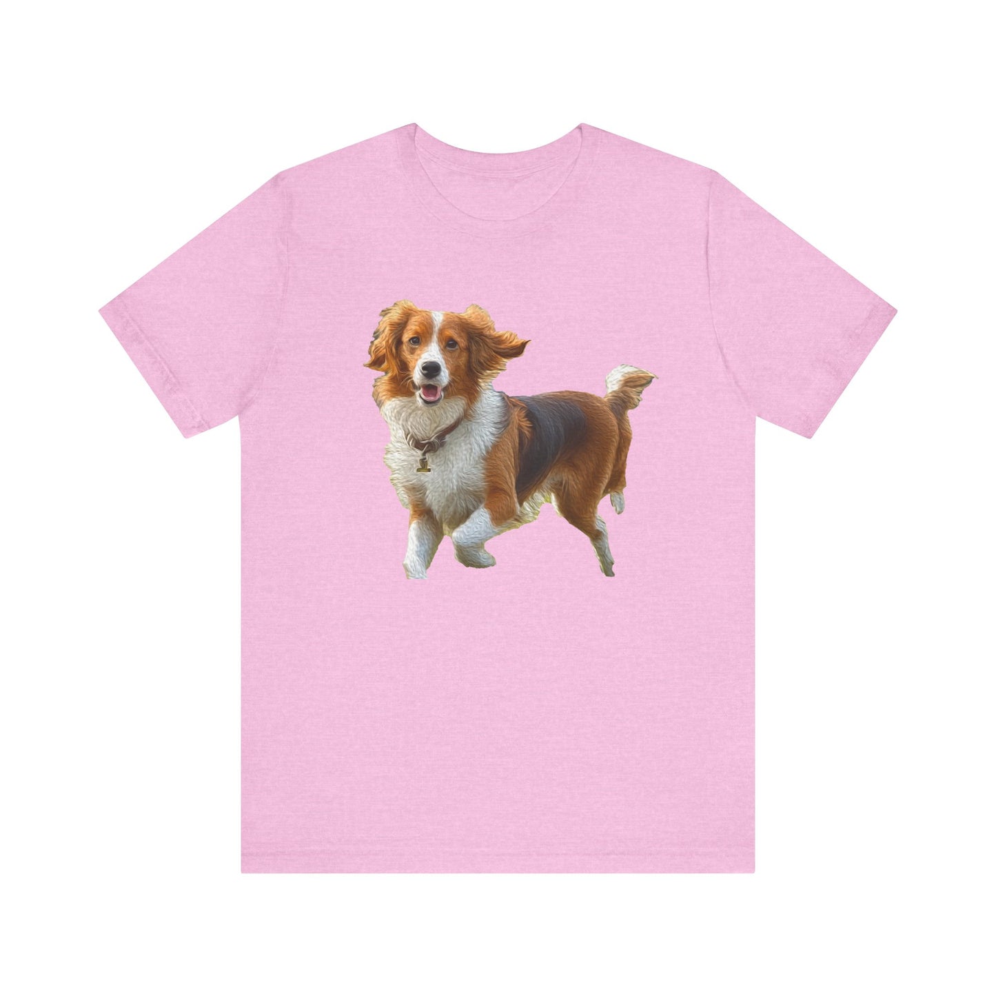 Nederlandse Kooikerhondje Unisex Jersey Short Sleeve Tee