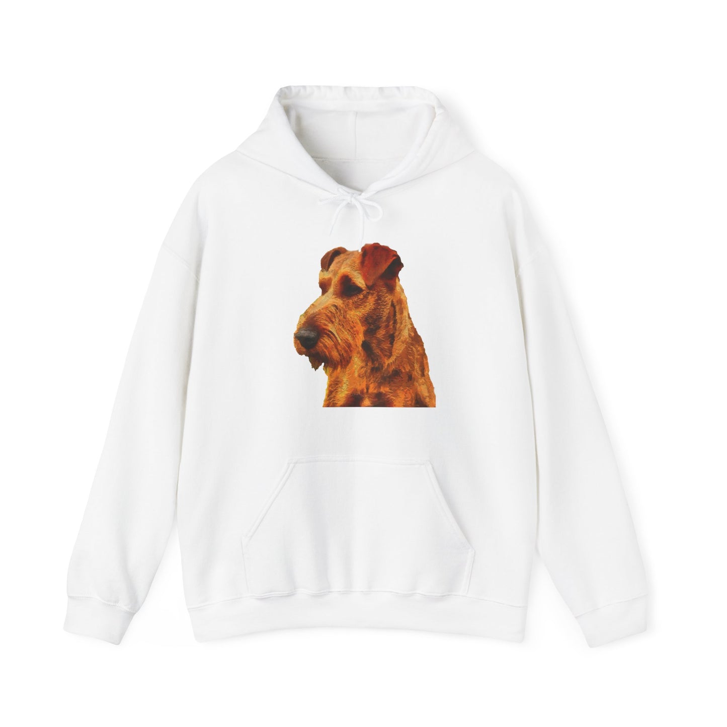 Irish Terrier 'Jocko' Unisex 50/50 Hoodie