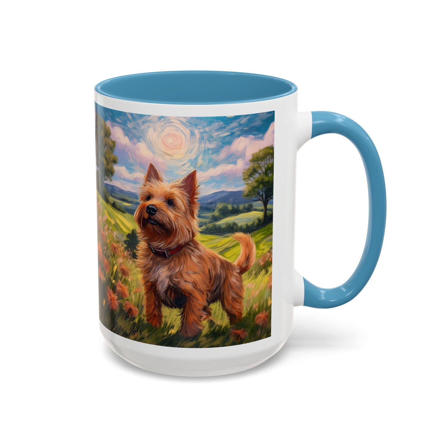 Norwich Terrier Accent Coffee Mug