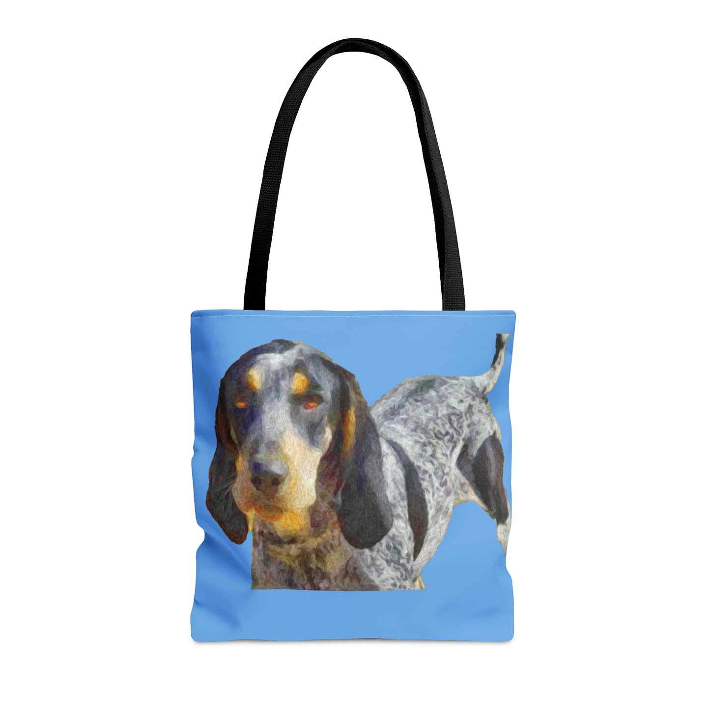 Coonhound Print Beach Tote