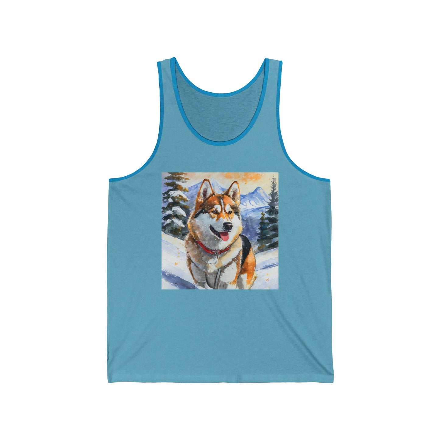 Chinook Unisex Jersey Tank - Adventure Awaits