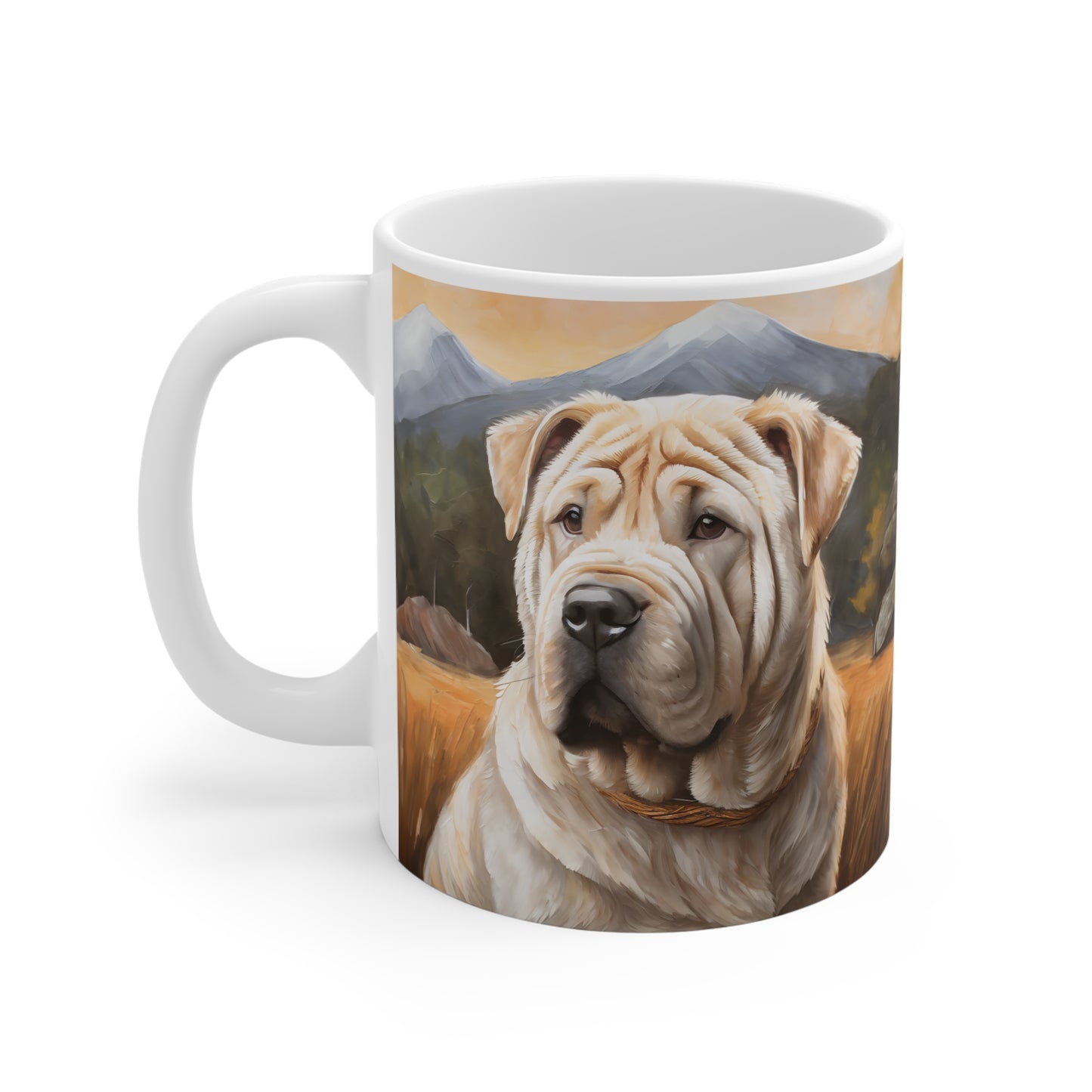 Chinese Shar-Pei Ceramic Mug 11oz