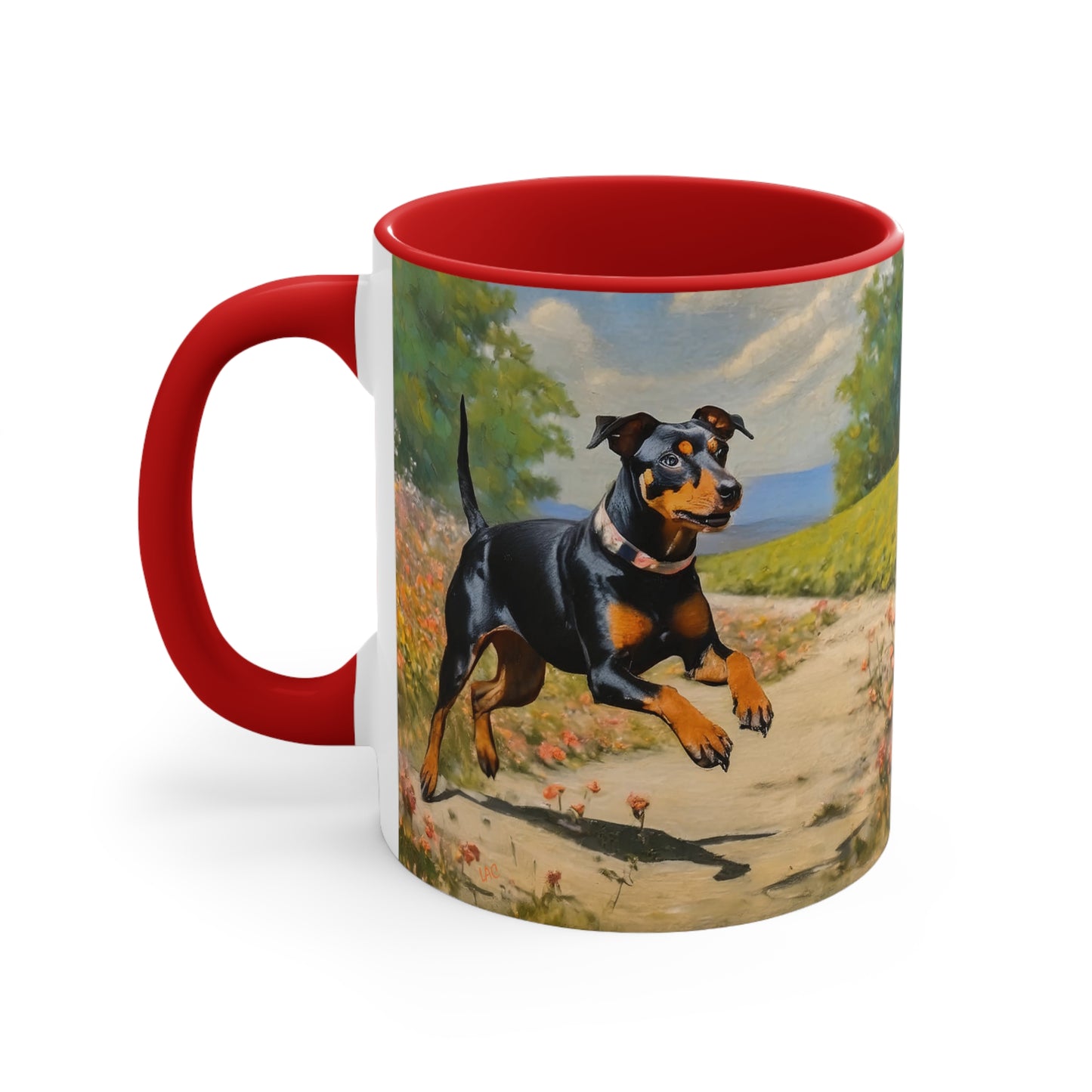 Manchester Terrier 11oz Ceramic Accent Mug