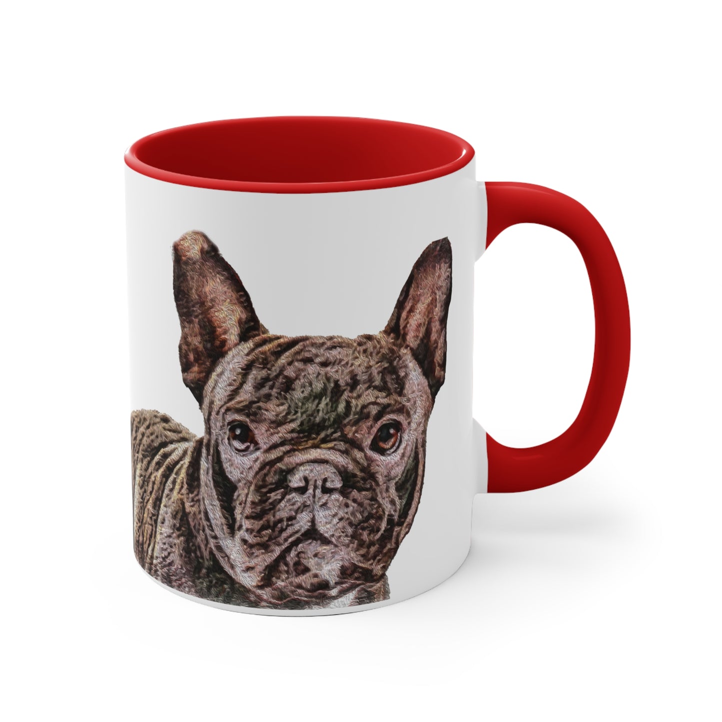 French Bulldog Accent Coffee Mug, 11oz
