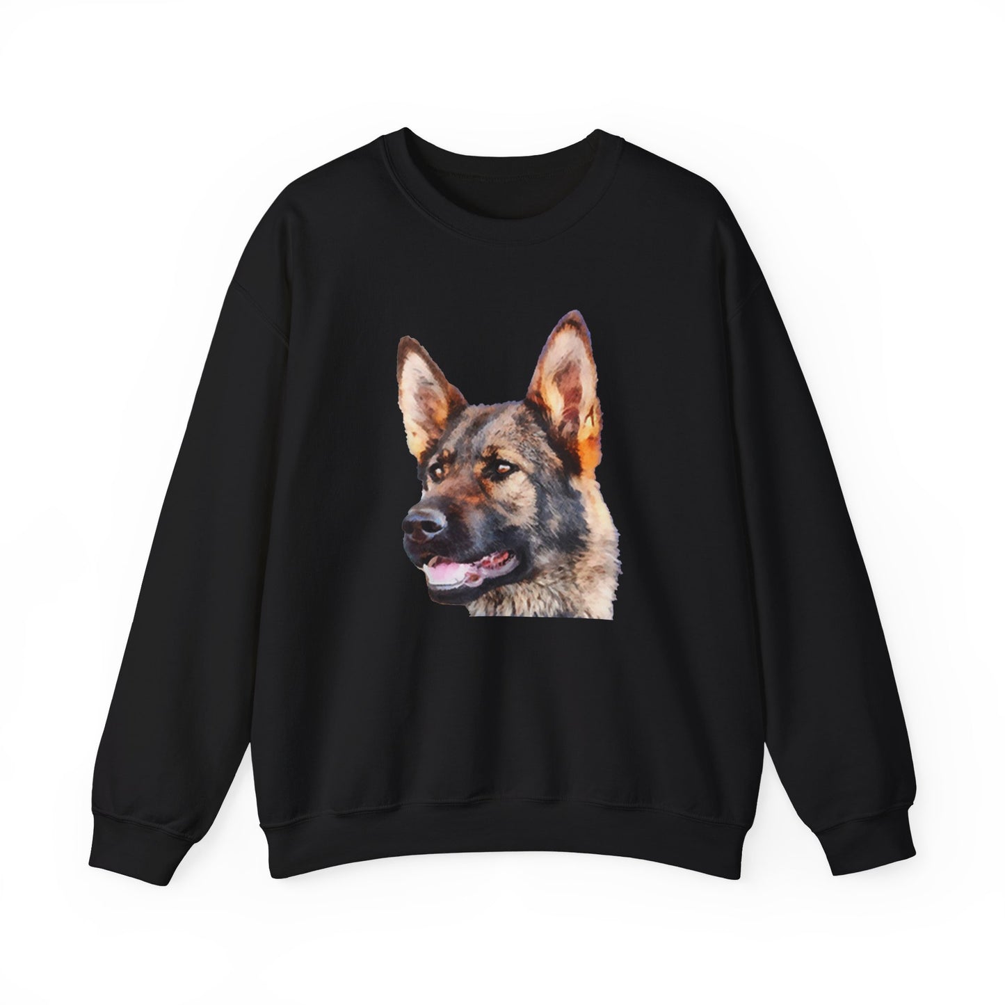 Hans German Shepherd Unisex 50/50 Crewneck Sweatshirt