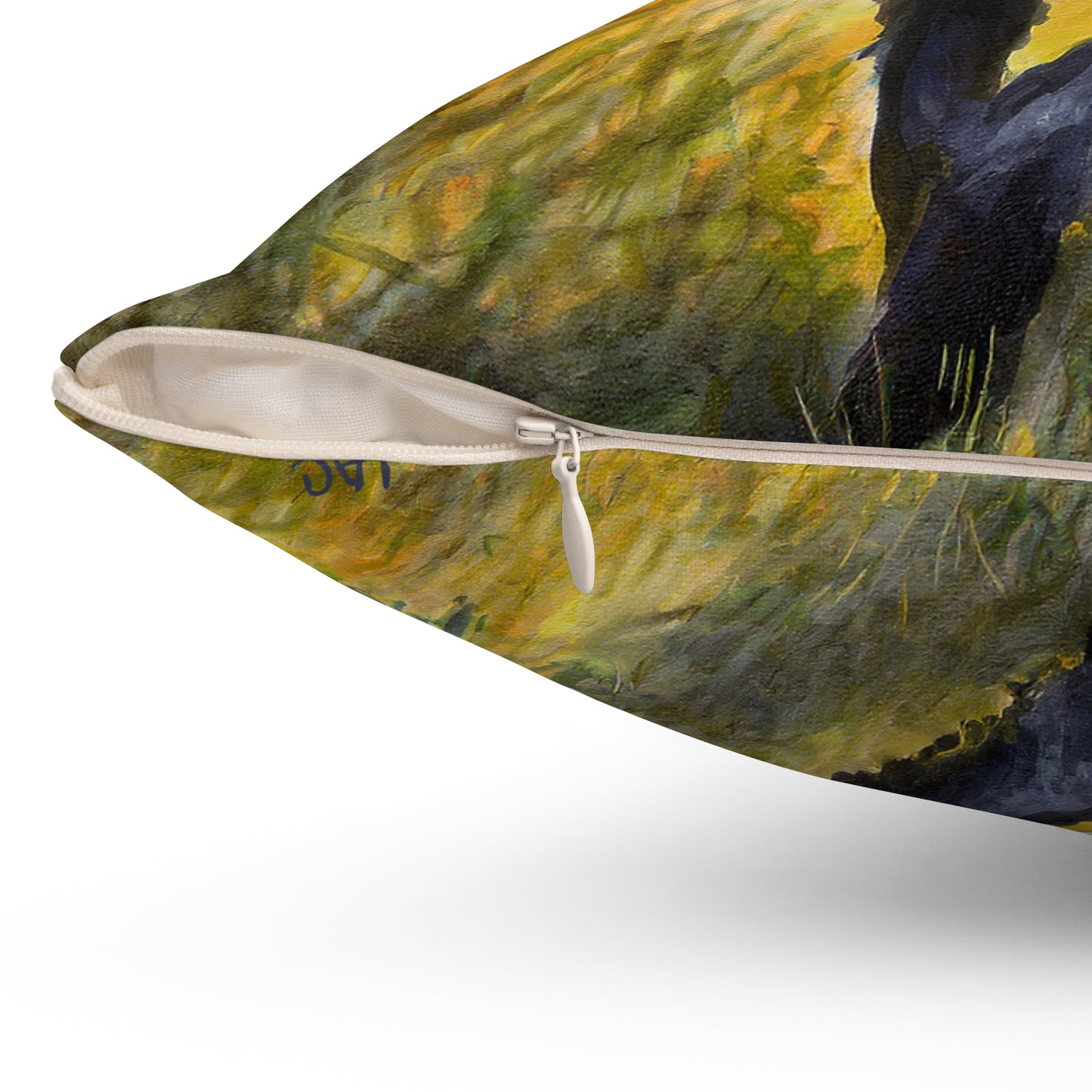 Mudi. Spun Polyester Throw Pillow