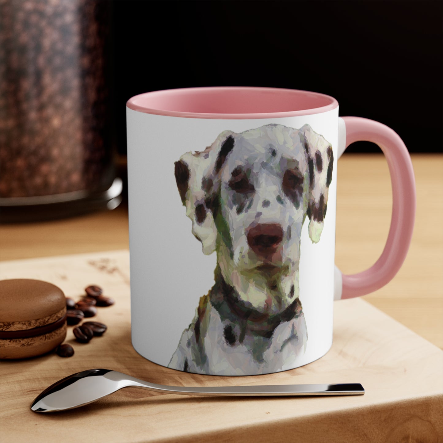 Dalmatian 'Impressionism' Accent Coffee Mug, 11oz
