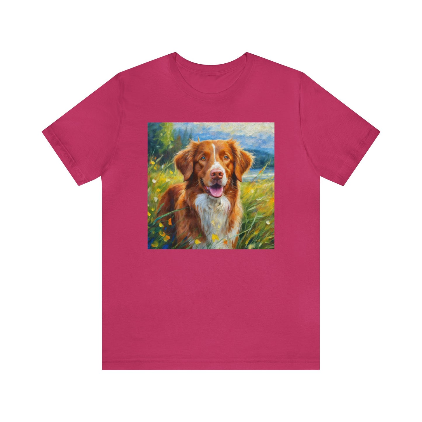 Nova Scotia Duck Tolling Retriever 'Dixie' - Classic Jersey Short Sleeve Tee