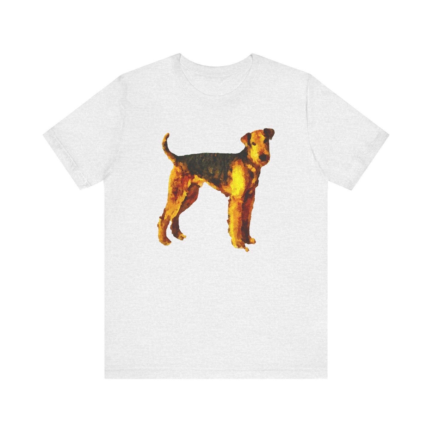 Airedale Terrier 'Lucy' Unisex Jersey Short Sleeve Tee