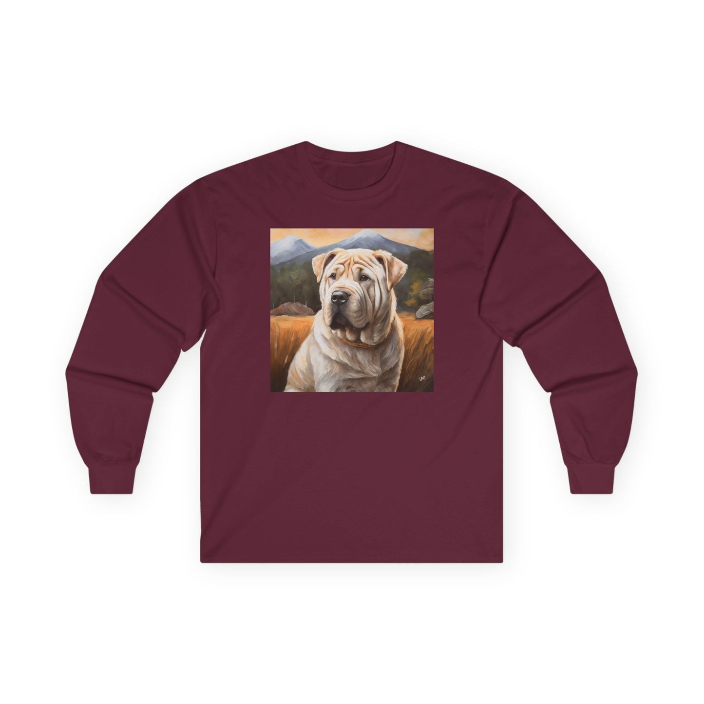 Chinese Shar-Pei Classic Cotton Long Sleeve Tee