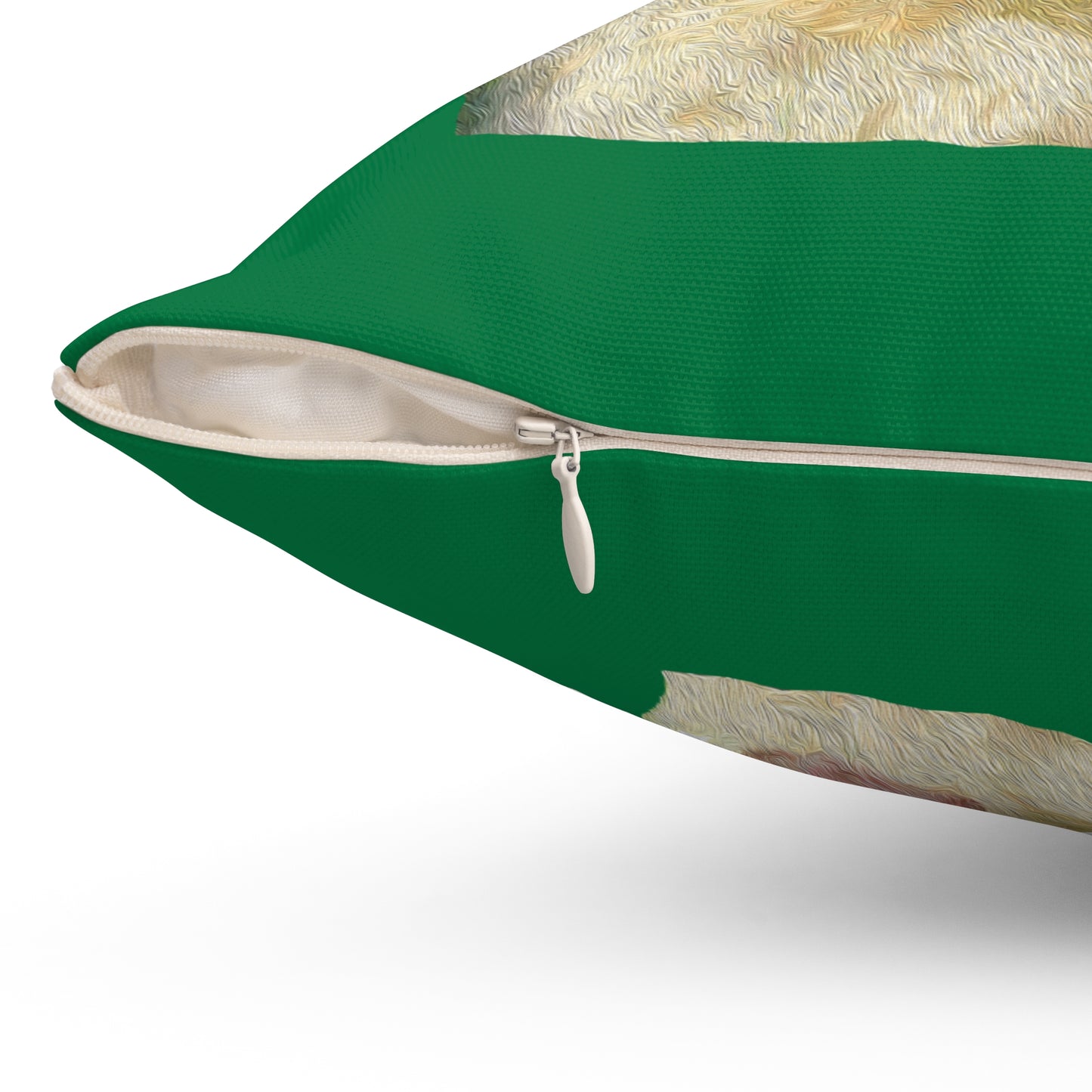 Appenzeller Sennenhund Spun Polyester Throw Pillow