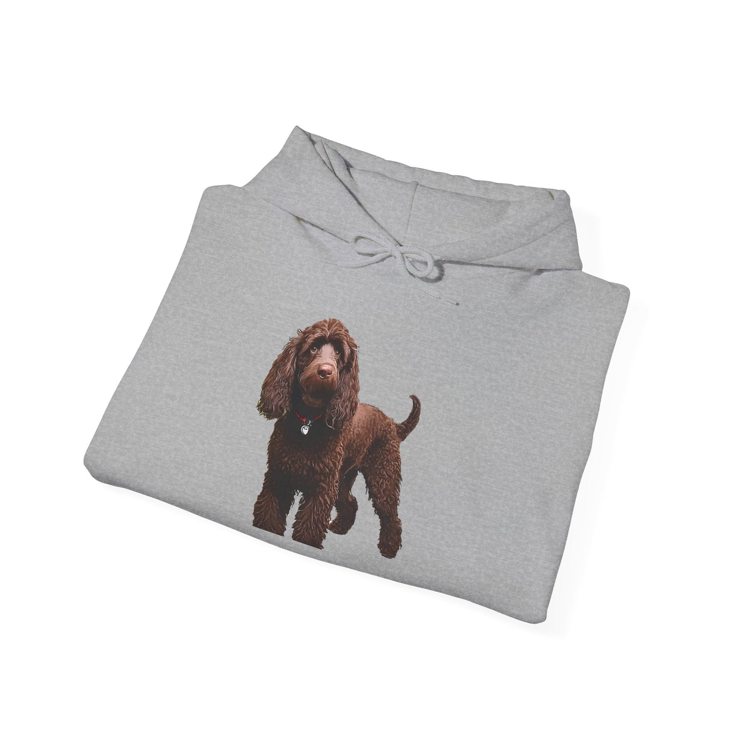 Irish Water Spaniel Unisex 50/50 Hooded Sweatshirt