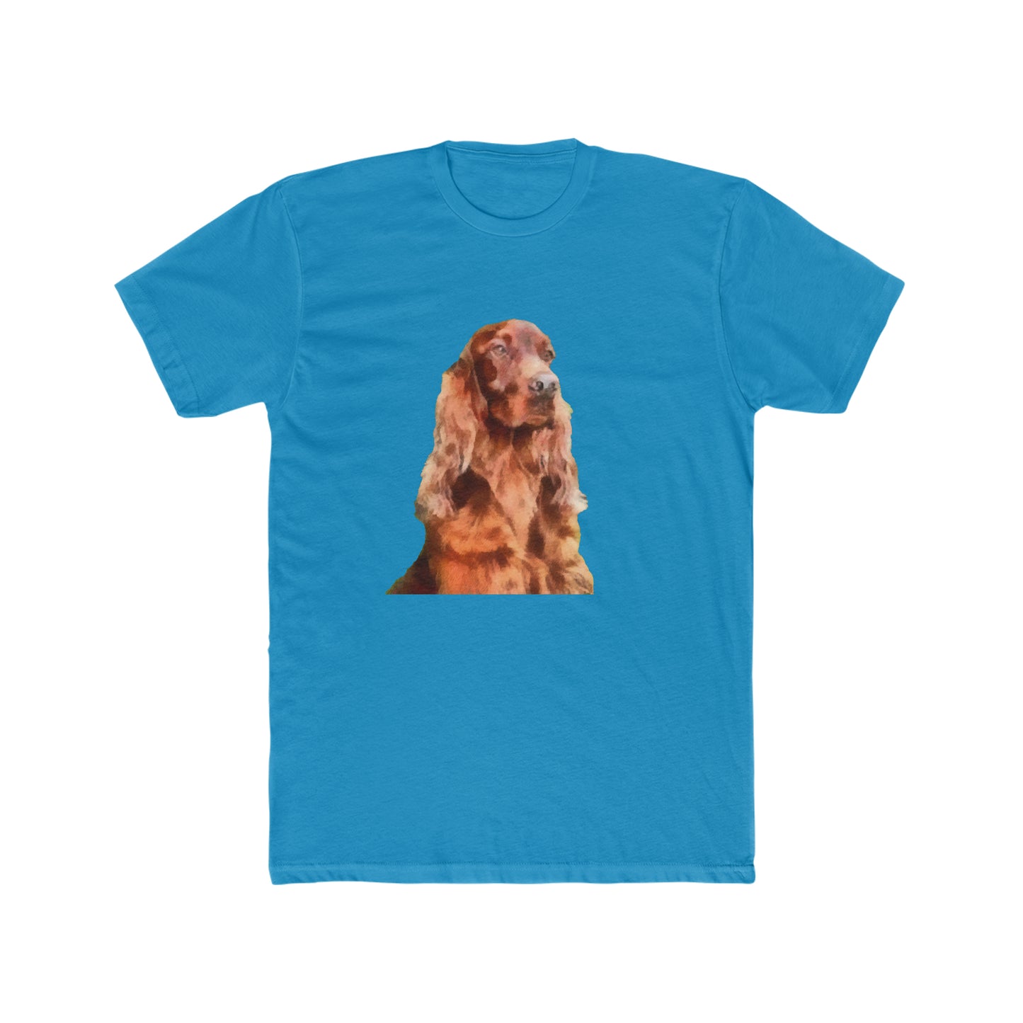 Irish Setter 'Shamus' - Men's Fitted Cotton Crew Tee