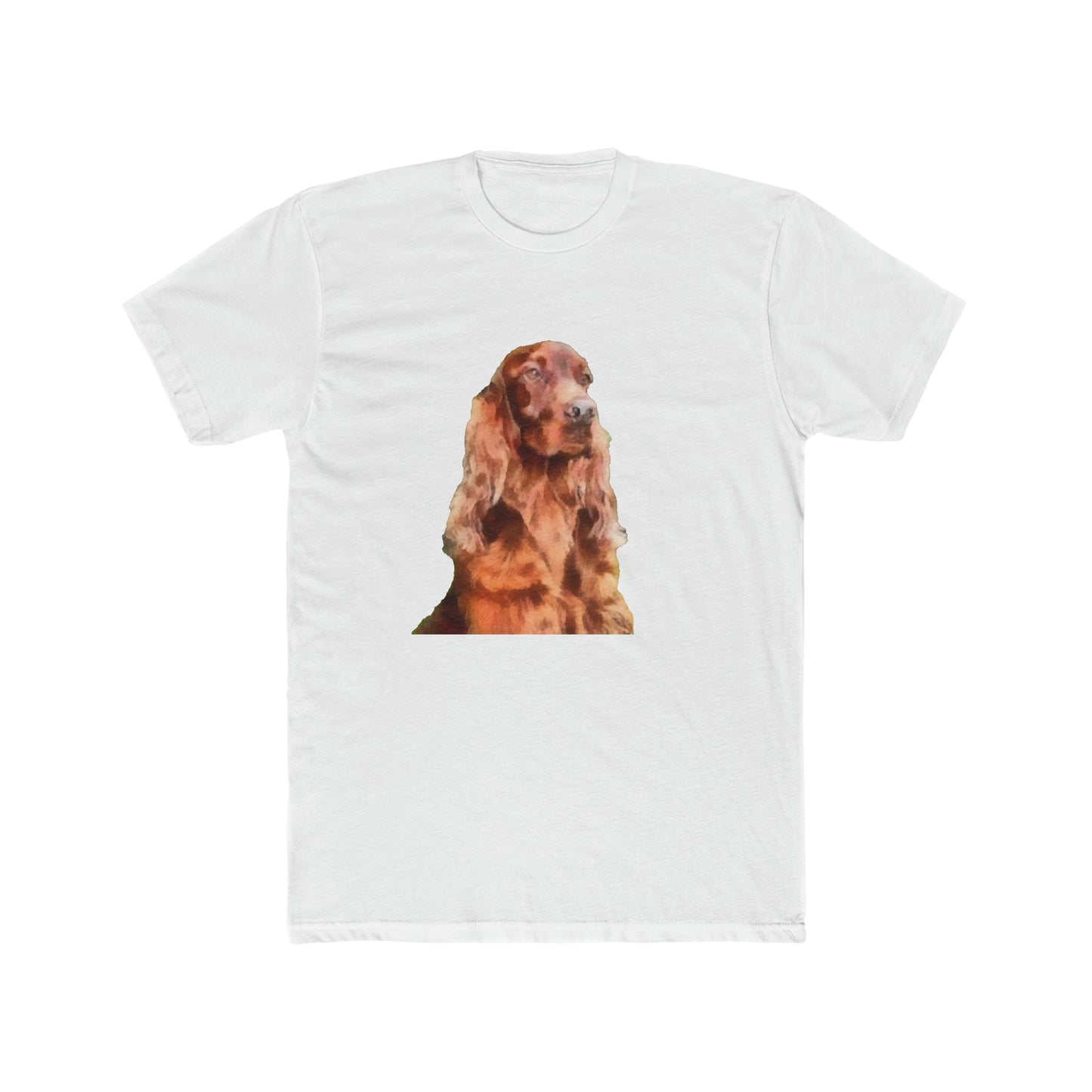 Irish Setter 'Shamus' - Men's Fitted Cotton Crew Tee