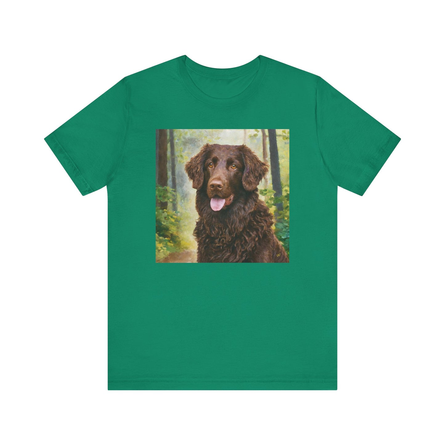 Curly Coated Retriever Jersey Short Sleeve Tee