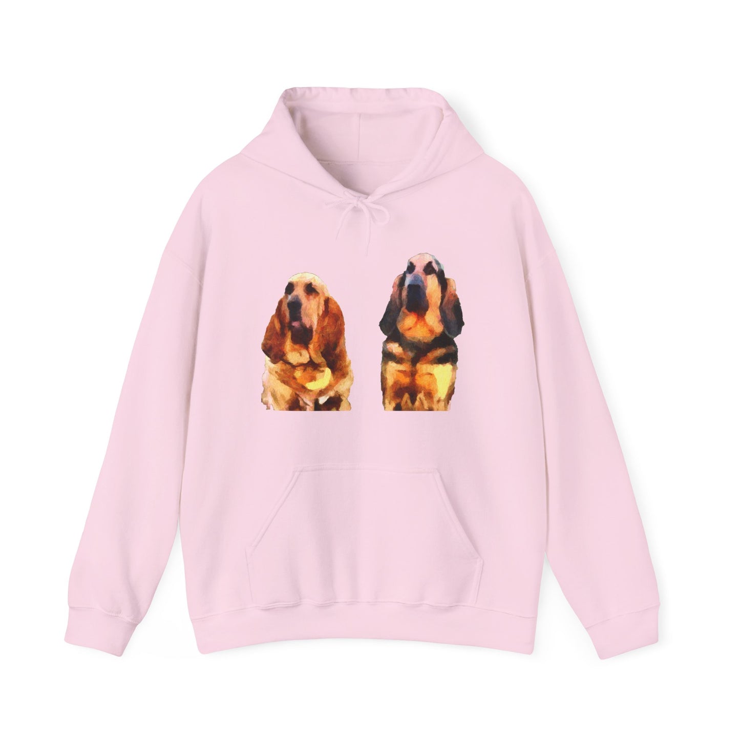 Bloodhounds 'Bear and Bubba' Unisex 50/50 Hoodie
