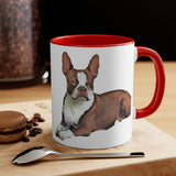 Boston Terrier 'Seely' Accent Coffee Mug, 11oz