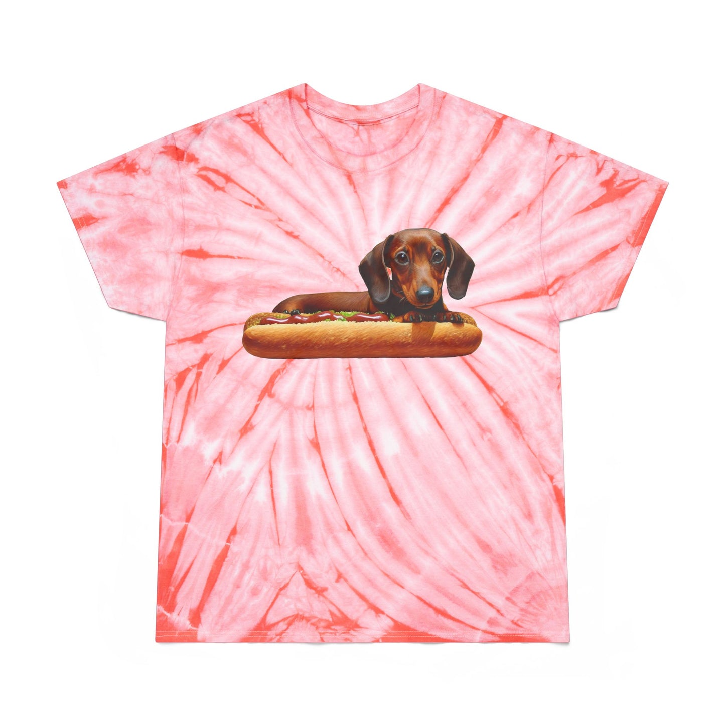 Dachshund Delight Tie-Dye Tee