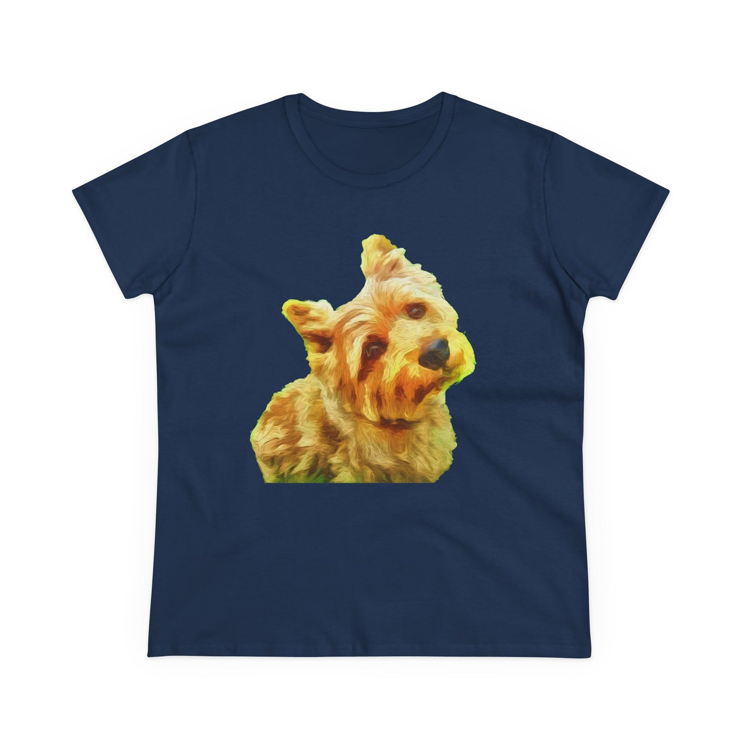 Norwich Terrier Women's Midweight Cotton Tee